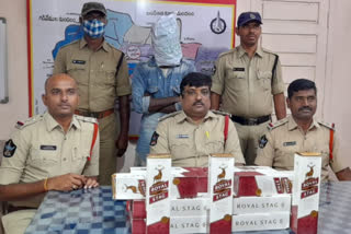 police seized illegal alcohol
