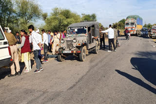 bike accident in Renwal, road accident in Jaipur