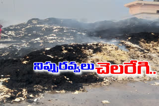 fire accident in cotton mill at ambothu thand