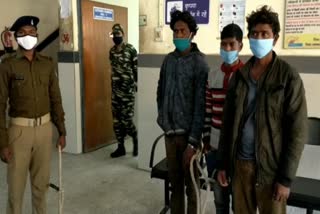 Police caught accused absconding from Dhanbad hospital