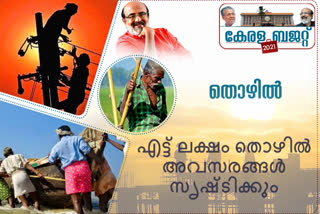 budget 2021  തൊഴില്‍  ബജറ്റ്  കേരള ബജറ്റ് 2021  തോമസ് ഐസകിന്‍റെ ബജറ്റ്  തോമസ് ഐസകിന്‍റെ  Thomas Isaac  kerala budget