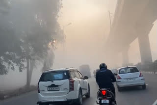 Fog havoc continues in the capital delhi