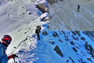 Skiers take to unmarked slopes in Georgia