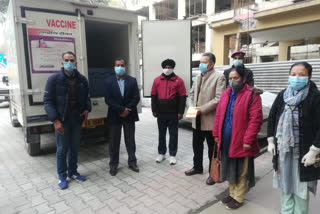 Corona vaccine reached Kullu