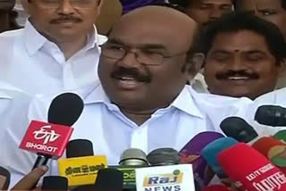 Gurumurthi is the one who thinks and acts as Chanakkiyan in his mind said minister Jayakumar