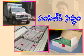 vaccine distribution in Vizianagaram