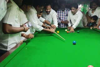 District level snooker tournament begins in Nellore