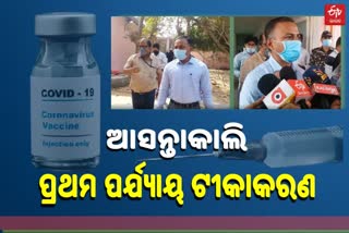 CORONA VACCINATION WILL START IN STATE FROM TOMORROW