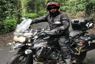 Celebrated biker dies