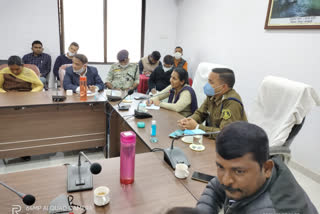 Meeting on preparations for Arpa Festival IN Bilaspur