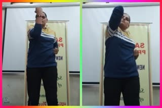 Online Self Defense Training  Parivartan Cell organized Online Self Defense Training  Parivartan Cell new delhi district