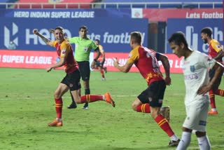 Scott Neville scores for East Bengal