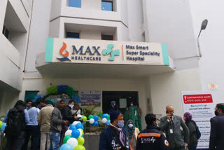 Beneficiaries expressed happiness over vaccine at MAX care centre