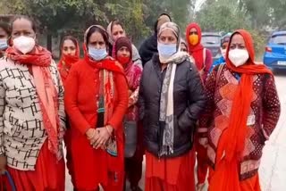 rewari frontline workers refuse vaccinate