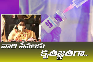 telangana governor tamilisai on covid vaccination 2021