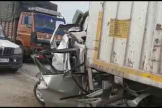 Series road accident in Ghaziabad