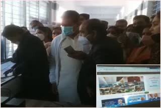 MP Ganesh Singh rages on District Health Officer in Satna