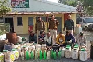 Illegal liquor seized