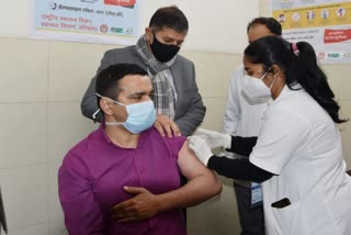 Corona Vaccination Haryana
