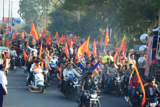 bike rally in jhansi