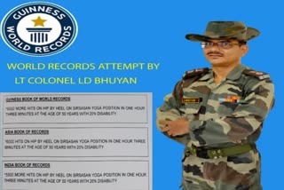 ARMY OFFICER FROM ODISHA CREATES GUINNESS BOOK OF WORLD RECORDS