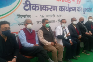 doctors taking the corona vaccine shared their experience in ranchi