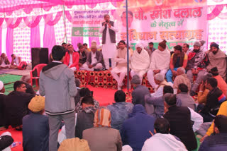 rohtak ramesh dalal supports farmers