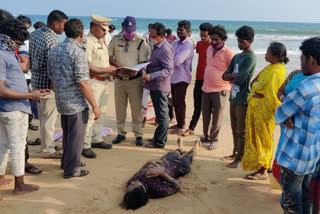 one man dead body identified in ramapuram sea coast