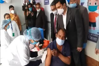 Ramvir got first vaccine