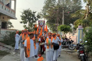 Shri Rama Janmabhoomi Tirtha Kshetra Trust organized a public awareness rally in Patancheru, Sangareddy District