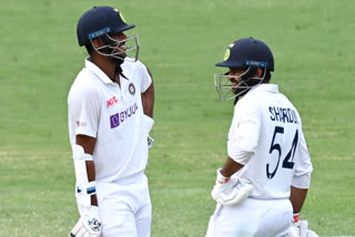 CricketAustralia v India Brisbane Cricket Ground Brisbane Shardul Thakur and Washington Sundar