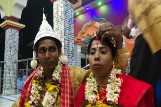 specially able girl marries youth with cerebral palsy