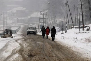 جموں و کشمیر میں ہلکی برف باری اور بارش کا امکان