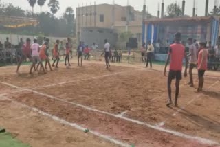 Saddened incident: Kabaddi lover leaves his life in a competition at kadapa in AP