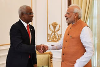 Maldives President congratulates PM Modi for COVID-19 vaccination drive