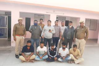 five crooks of anandpal sing gang, nagaur police