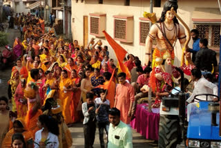 People involved in the procession