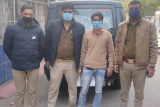 rape accused arrested in jhansi