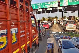 sriperumbudur toll plaza heavy traffic