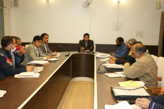 Review meeting of status and prospects of milk production and storage