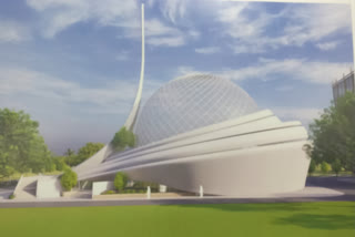 अयोध्या में बनाई जाने वाली मस्जिद की डिजाइन.