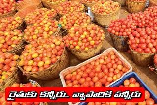 tomato-farmers-are-left-with-losses-but-traders-are-making-gains-in-telangana-state