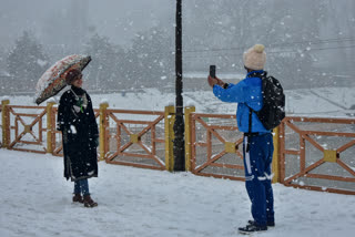 کشمیر میں 22 جنوری سے برف باری کا امکان