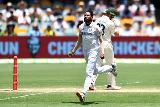 india vs australia 4th day of brisbane test match