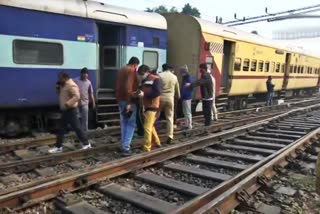 Two coaches of 04674 Amritsar to Jaynagar derailed