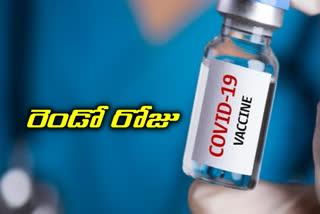 covid vaccination continues in telangana