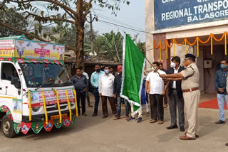 Road safety week started in Balasore