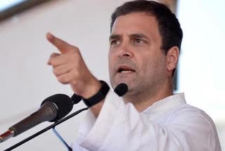 rahul gandhi targets modi govt over farmers protest