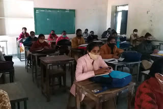 Chittorgarh collector saw school system, चित्तौड़गढ़ कलेक्टर ने देखी स्कूल व्यवस्था