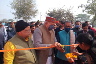 inauguration of two warehouses in gonda